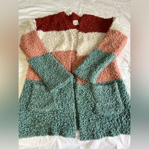 Hippie Rose Cozy Cardigan Multicolor